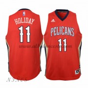 Camisetas Baloncesto Niños New Orleans Pelicans 2015-16 Jrue Holiday 11# NBA Alternate..